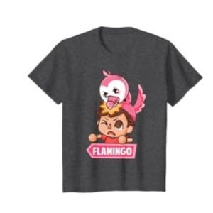 Flamingo merch- YouTuber T shirt